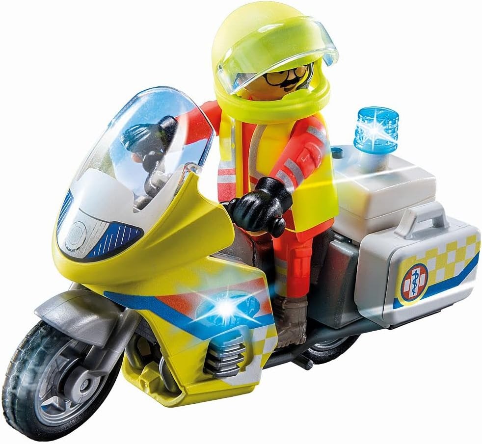 Playmobil City Life Emrgency Motorcycle