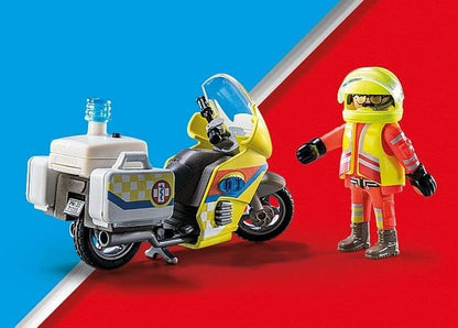 Playmobil City Life Emrgency Motorcycle