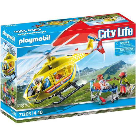 Playmobil City Life Medical Helicopter