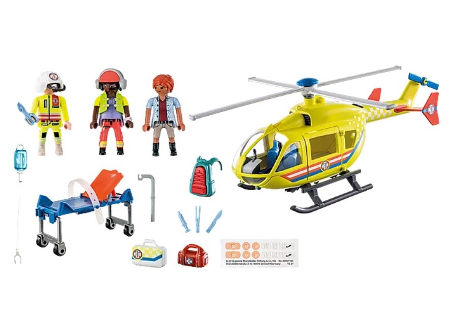 Playmobil City Life Medical Helicopter