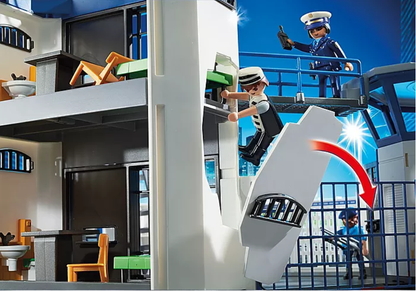 Playmobil City Action Police Headquarters With Prison