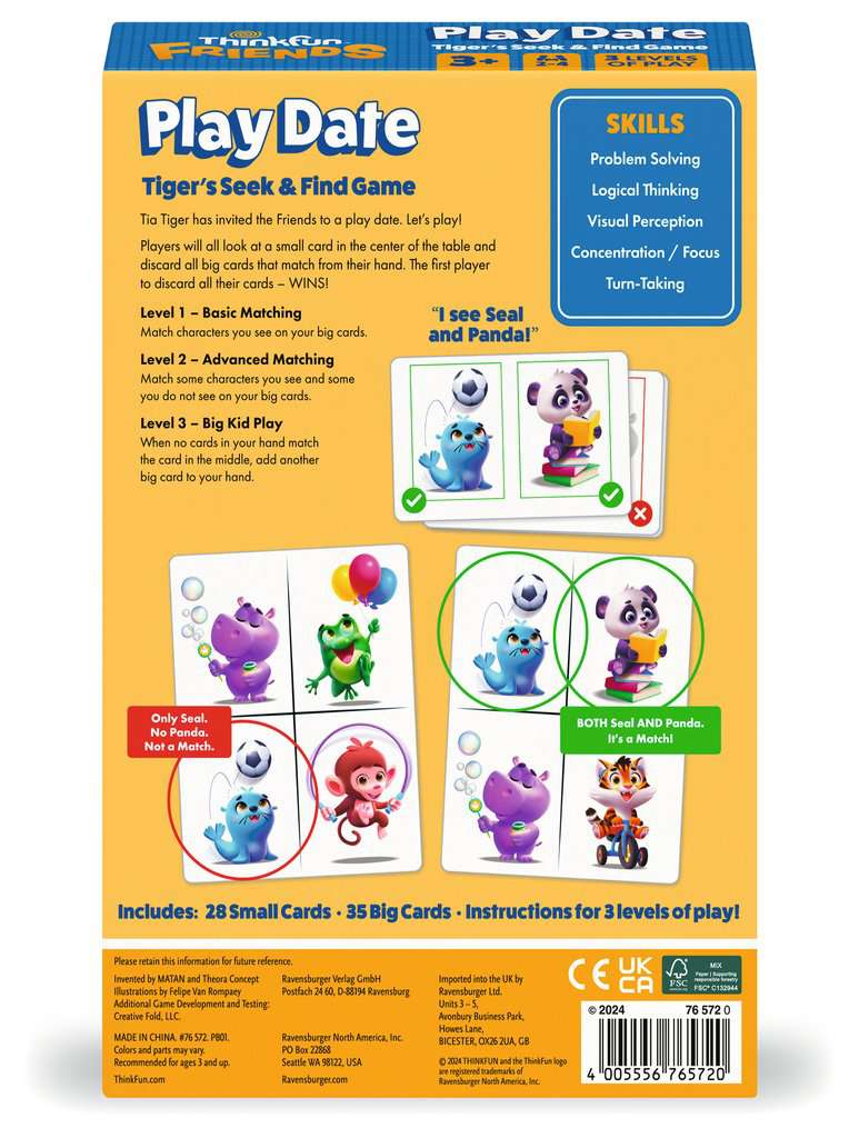 ThinkFun Friends: Play Date