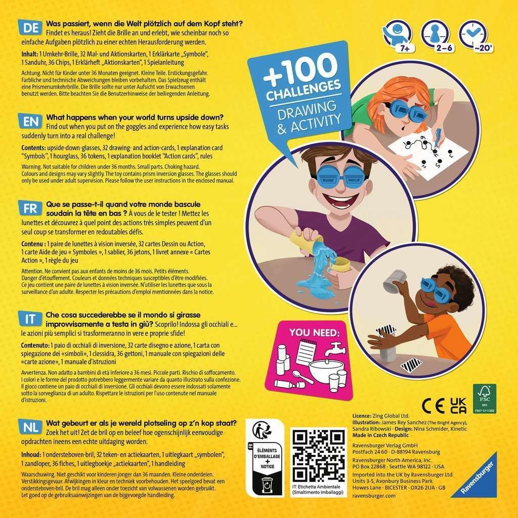 Upside Down Challenge Game