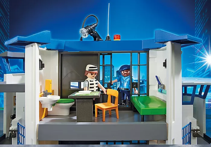 Playmobil City Action Police Headquarters With Prison