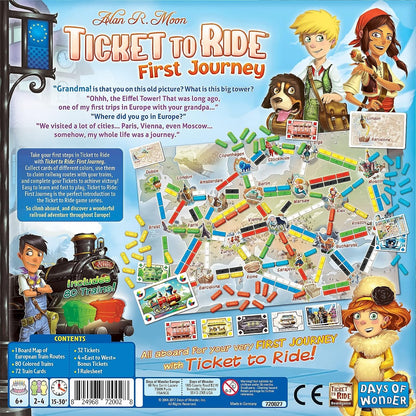 Ticket To Ride Europe - First Journey