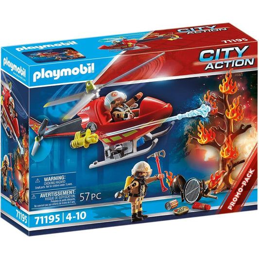 Playmobil City Action Fire Helicopter