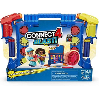 Connect 4 Blast with Nerf Blasters