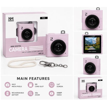 Pink Digital Camera