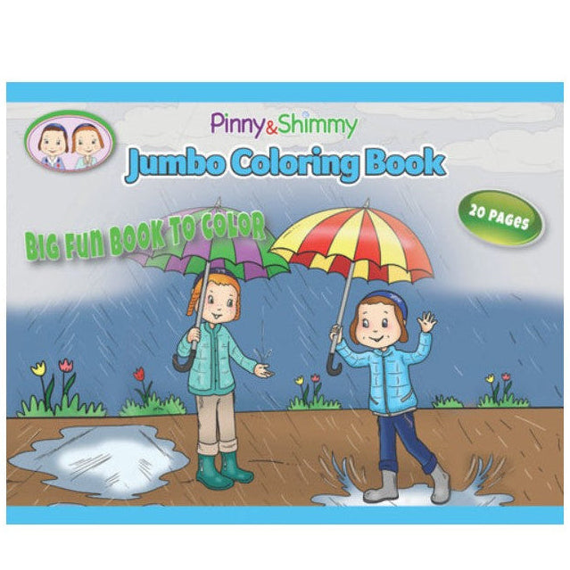 Pinny & Shimmy Jumbo Colouring Book