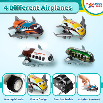 Playmags Airport Set 100 Pieces