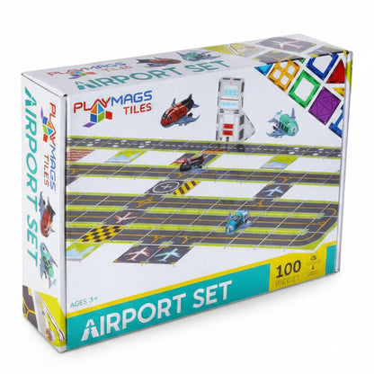 Playmags Airport Set 100 Pieces