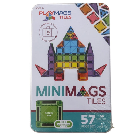 Playmags Mini Tiles 57 Pieces