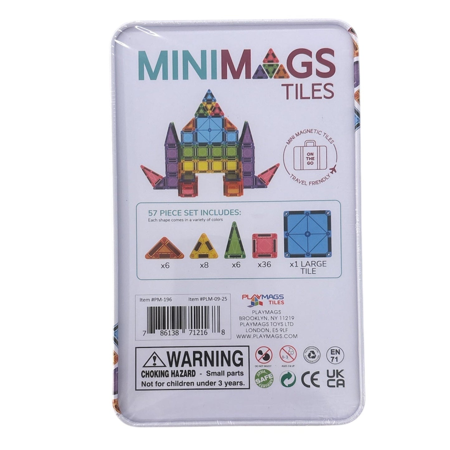 Playmags Mini Tiles 57 Pieces