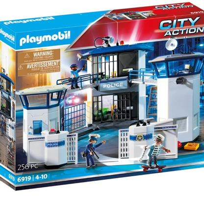 Playmobil City Action Police Headquarters With Prison