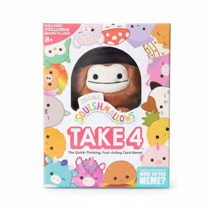 Squishmallows Take 4 Card Game