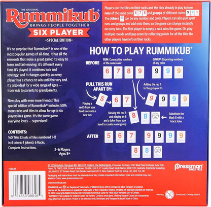 Rummikub 6 Player Edition
