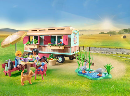 Playmobil Country Cosy Cafe With Vegetable Garden