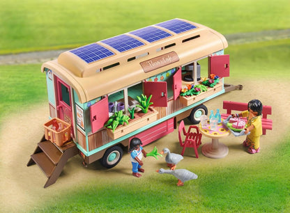 Playmobil Country Cosy Cafe With Vegetable Garden