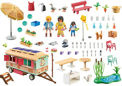 Playmobil Country Cosy Cafe With Vegetable Garden