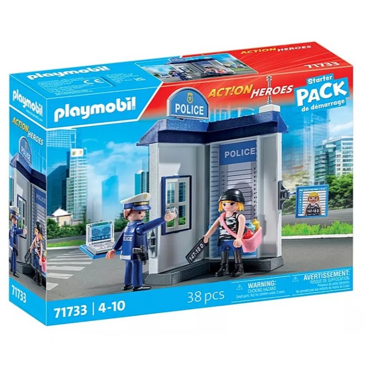 Playmobil Action Heroes Starter Pack Police Room