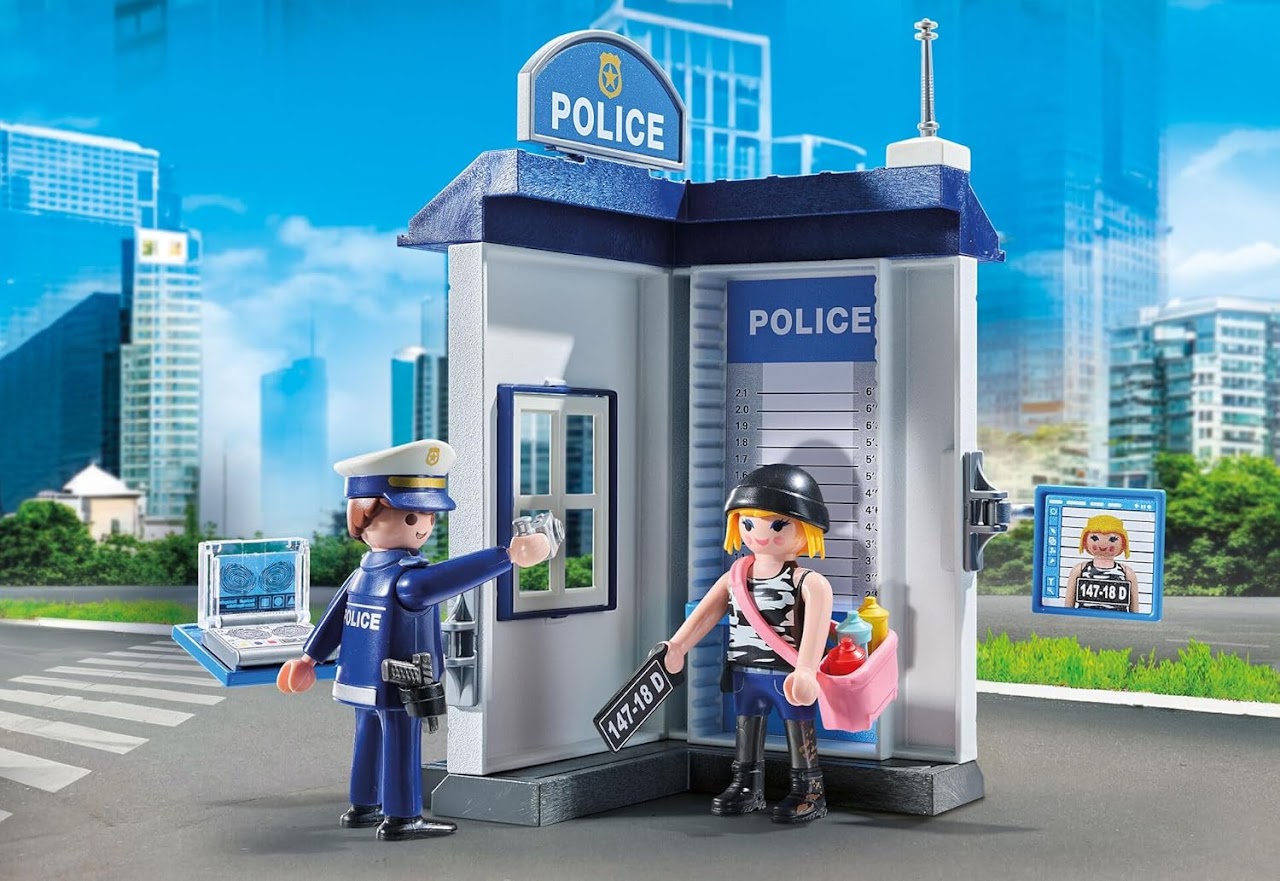 Playmobil Action Heroes Starter Pack Police Room