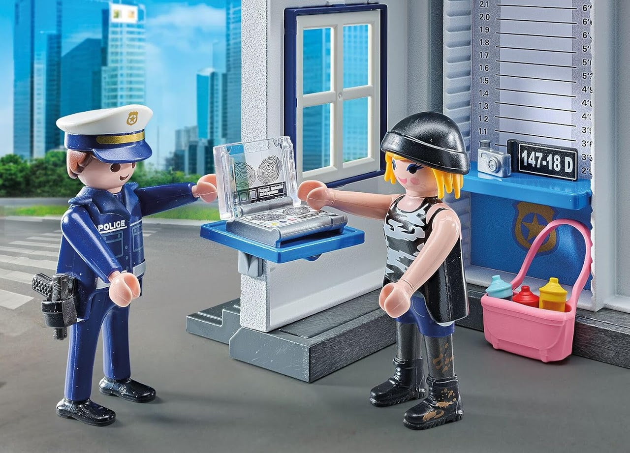 Playmobil Action Heroes Starter Pack Police Room