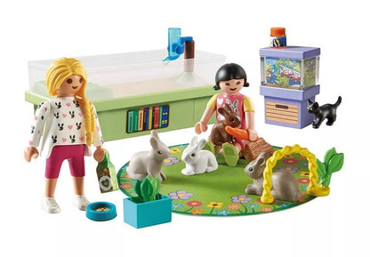 Playmobil My Life Starter Pack Rabbit Family