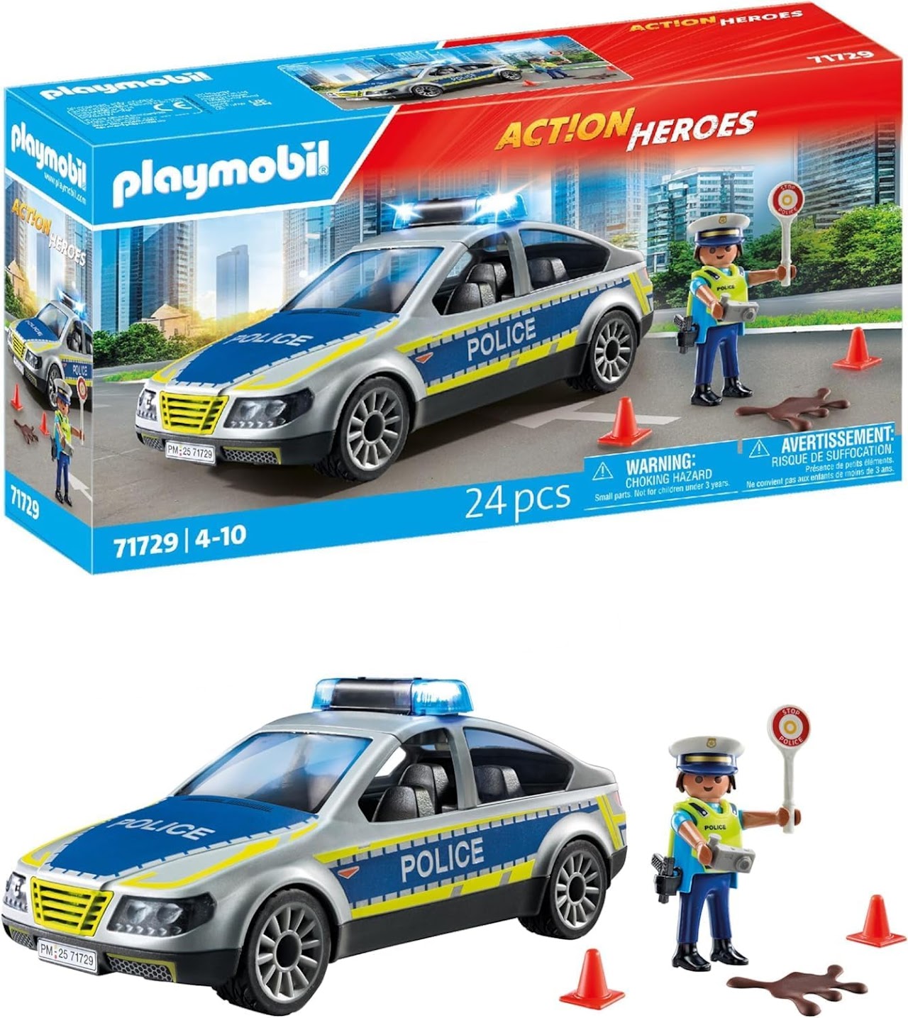 Playmobil Action Heroes Police Car