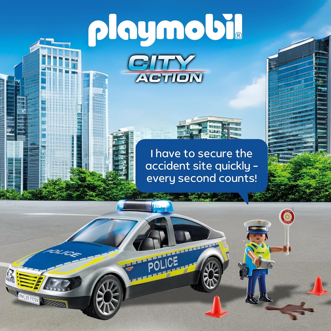 Playmobil Action Heroes Police Car