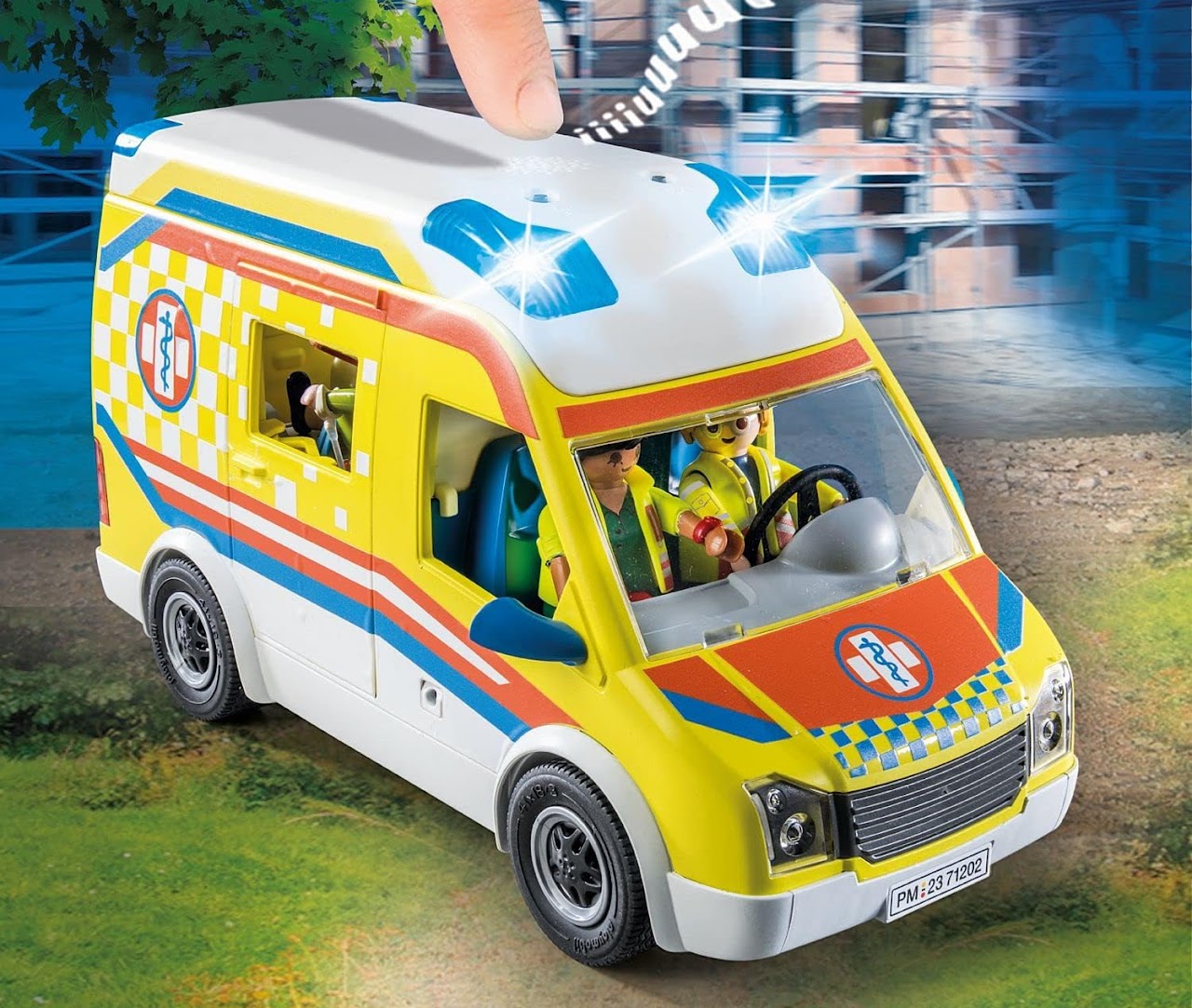 Playmobil City Life Ambulance With Lights & Sound