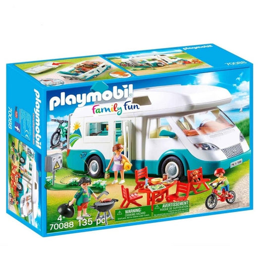 Playmobil Family Fun Camper Van With Furniture